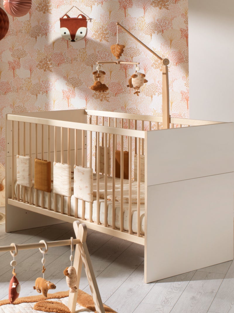 Lit bébé évolutif 140x70 - Little Big Bed - SAUTHON Ecru - Kiabi