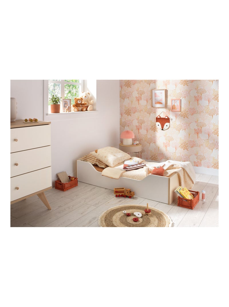 Lit bébé évolutif 140x70 - Little Big Bed - SAUTHON Ecru - Kiabi