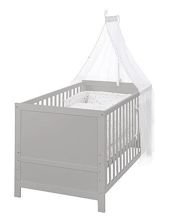 Lit bébé évolutif 70 x 140 avec literie complète 'Sternenzauber' ROBA
