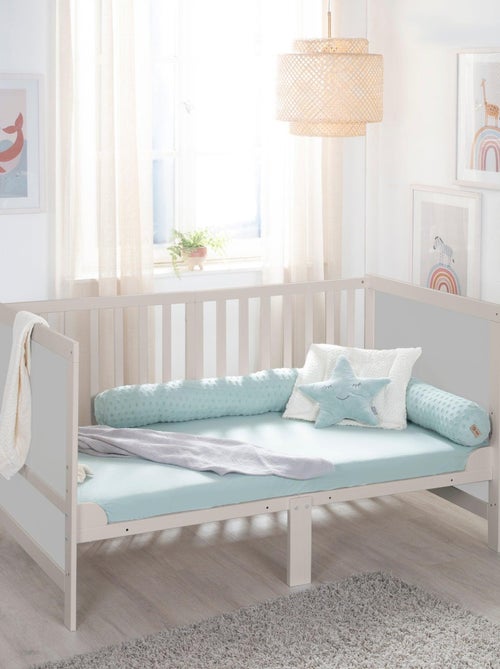 Lit bébé évolutif 70 x 140 convertible en lit enfant 'Easy Sleep' ROBA - Kiabi Lit bébé évolutif 70 x 140 convertible en lit enfant 'Easy Sleep' ROBA - Kiabi