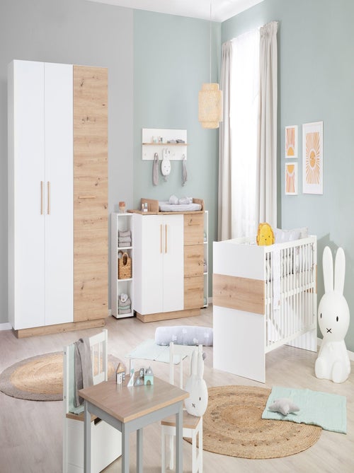 Lit bébé évolutif 70 x 140 convertible en lit enfant 'Lion' ROBA - Kiabi Lit bébé évolutif 70 x 140 convertible en lit enfant 'Lion' ROBA - Kiabi