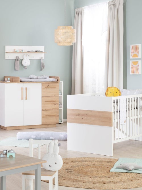 Lit bébé évolutif 70 x 140 convertible en lit enfant 'Lion' ROBA - Kiabi Lit bébé évolutif 70 x 140 convertible en lit enfant 'Lion' ROBA - Kiabi