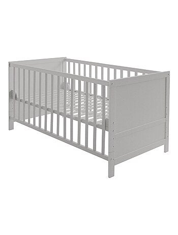 Lit bébé évolutif 70 x 140 convertible en lit enfant ROBA