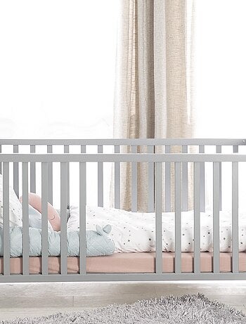 Lit bébé évolutif 70 x 140 convertible en lit enfant ROBA