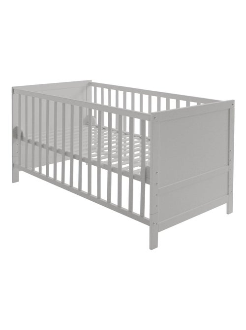 Lit bébé évolutif 70 x 140 convertible en lit enfant ROBA - Kiabi