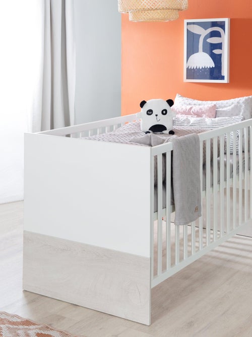 Lit bébé évolutif 70 x 140 convertible en lit junior 'Julia' ROBA - Kiabi