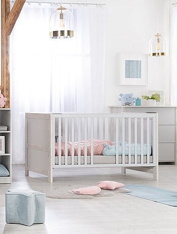 Lit bébé évolutif 70 x 140 convertible en lit junior 'Mila' ROBA