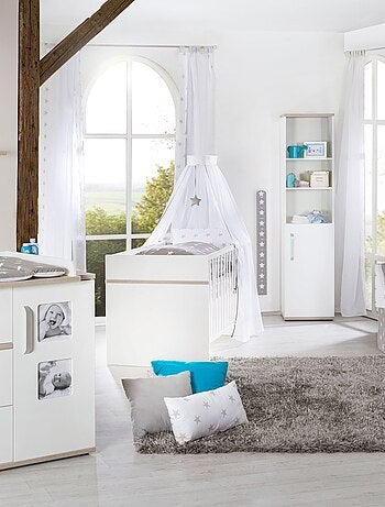 Lit bébé évolutif 70 x 140 convertible en lit junior 'Moritz' ROBA