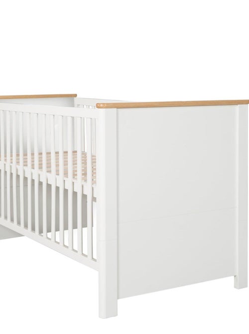 Lit bébé évolutif 70 x 140 transformable en lit junior 'Ava' ROBA - Kiabi