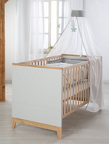 Lit bébé évolutif 70 x 140 transformable en lit junior 'Caro' ROBA