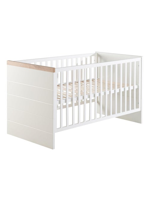 Lit bébé évolutif 70 x 140 transformable en lit junior 'Nele' ROBA - Kiabi