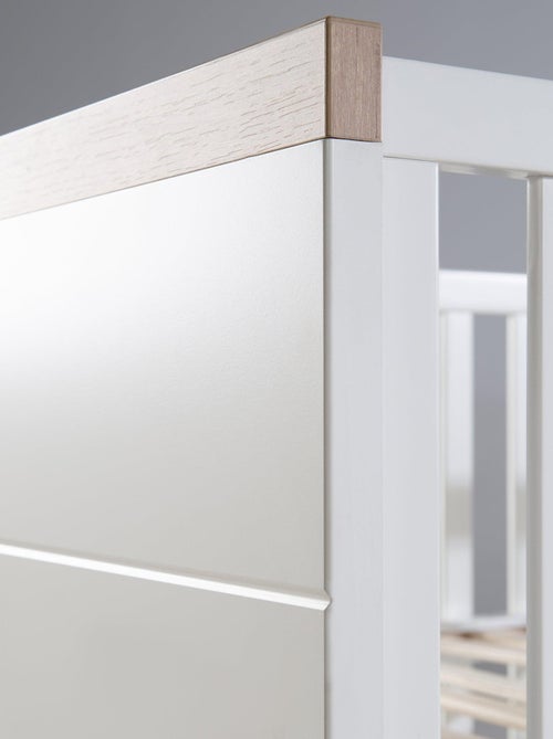 Lit bébé évolutif 70 x 140 transformable en lit junior 'Nele' ROBA - Kiabi