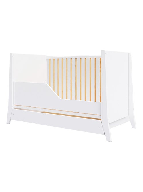 Lit bébé évolutif avec tiroir - ZOÉ - 120x60 cm - Kiabi Lit bébé évolutif avec tiroir - ZOÉ - 120x60 cm - Kiabi