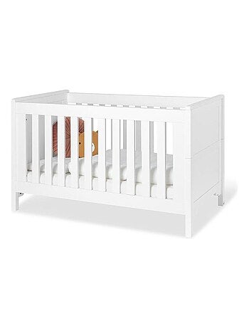 Lit bébé évolutif Chalet blanc