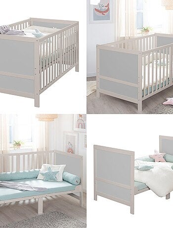 Lit bébé évolutif convertible en lit enfant 'Easy Sleep' ROBA