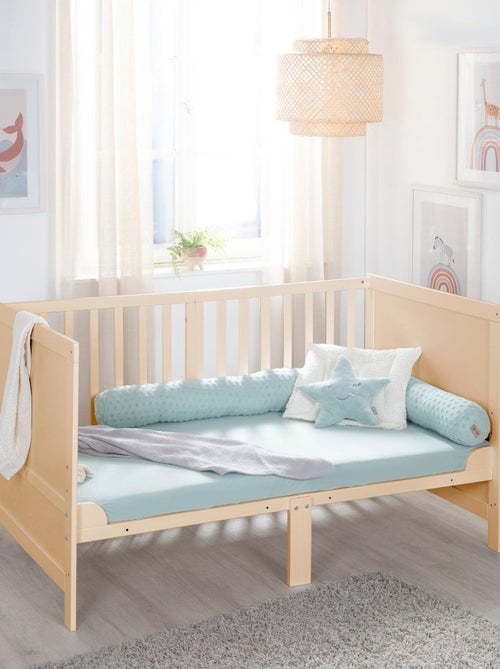Lit bébé évolutif convertible en lit enfant jusqu'à 7 ans - Hauteur réglable - 'ROBA Easy Sleep' - Kiabi