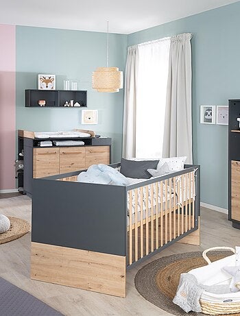 Lit bébé évolutif convertible en lit enfant 'Lenn' ROBA