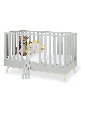 Lit bébé evolutif Dusk gris