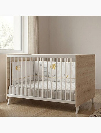 Lit bébé évolutif en bois - BABYPRICE