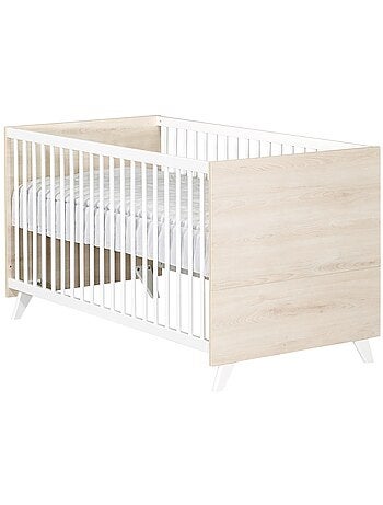 Lit bébé évolutif en bois - BABYPRICE