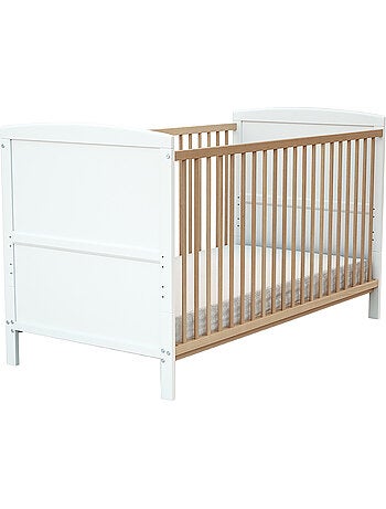 Lit bébé évolutif en bois luna