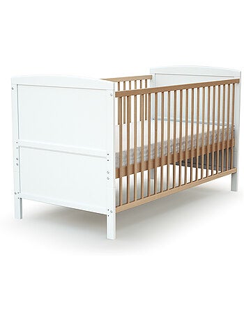 Lit bébé évolutif en bois luna