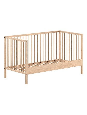Lit bébé évolutif en hêtre massif PAOLA
