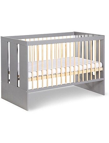 Lit bébé évolutif en lit junior avec sommier 3 hauteurs - kmbaby