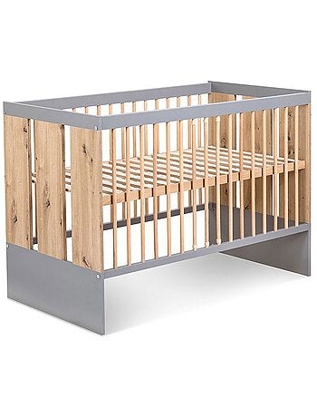 Lit bébé évolutif en lit junior avec sommier 3 hauteurs - kmbaby