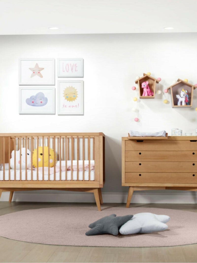 Lit bébé évolutif Montessori Marley - AKITEN RETAIL Marron - Kiabi