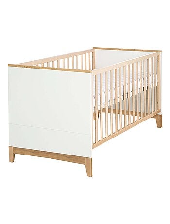 Lit bébé évolutif scandinave convertible en lit enfant 'Finn' ROBA