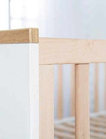 Lit bébé évolutif scandinave convertible en lit enfant 'Finn' ROBA