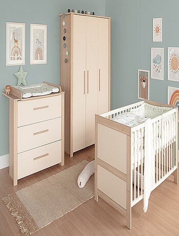 Lit bébé évolutif transformable en lit junior 'Roba Momo'