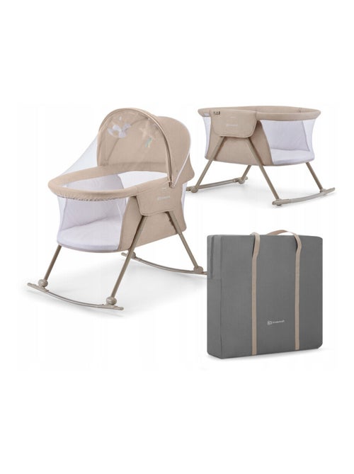 Lit bébé Kinderkraft LOVI 3 EN 1 avec berceau, lit de voyage, moustiquaire et jouets suspendus - Kiabi Lit bébé Kinderkraft LOVI 3 EN 1 avec berceau, lit de voyage, moustiquaire et jouets suspendus - Kiabi