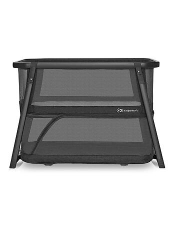 Lit bébé Kinderkraft SOFI PLUS 4 en 1 avec berceau, parc, matelas inclus et pliage en 5 secondes