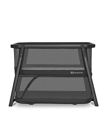 Lit bébé Kinderkraft SOFI PLUS 4 en 1 avec berceau, parc, matelas inclus et pliage en 5 secondes