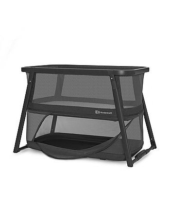 Lit bébé Kinderkraft SOFI PLUS 4 en 1 avec berceau, parc, matelas inclus et pliage en 5 secondes