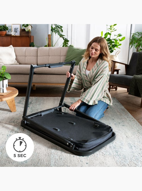 Lit bébé Kinderkraft SOFI PLUS 4 en 1 avec berceau, parc, matelas inclus et pliage en 5 secondes - Kiabi