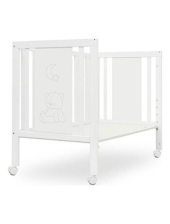 Lit Bébé Mod. Basic - blanc