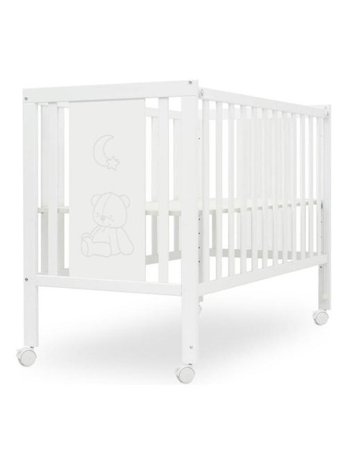 Lit Bébé Mod. Basic - blanc - Kiabi