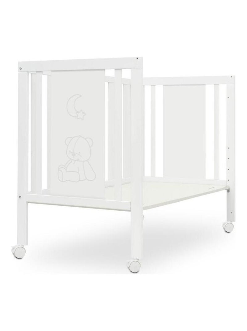 Lit Bébé Mod. Basic - blanc Blanc - Kiabi