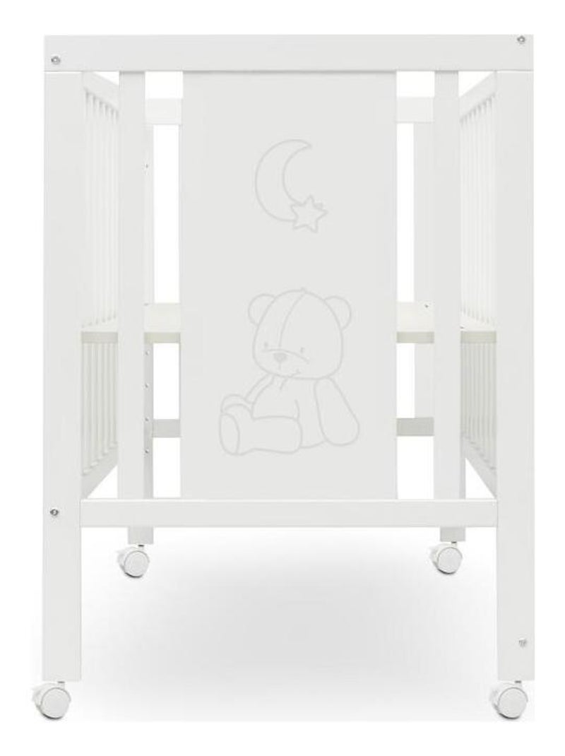 Lit Bébé Mod. Basic - blanc Blanc - Kiabi