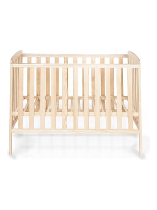 Lit Bébé Monkey en bois naturel style scandinave 120x60cm