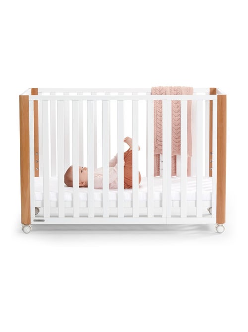 Lit bébé multifonction 4en1 avec matelas - Kiabi Lit bébé multifonction 4en1 avec matelas - Kiabi