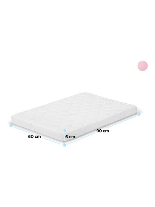 Lit bébé multifonction 4en1 avec matelas - Kiabi Lit bébé multifonction 4en1 avec matelas - Kiabi
