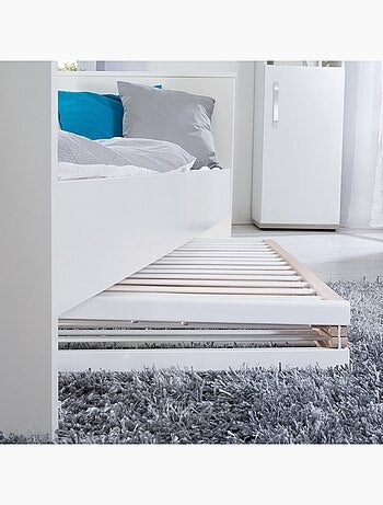 Lit bébé pliant avec roulettes et hauteur réglable 'Roba Fold Up'