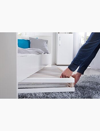 Lit bébé pliant avec roulettes et hauteur réglable 'Roba Fold Up'