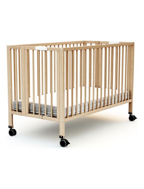 Lit bébé pliant en bois ESSENTIEL - Kiabi