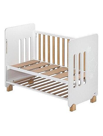 Lit bébé pour matelas 60x120-etoile-nature color