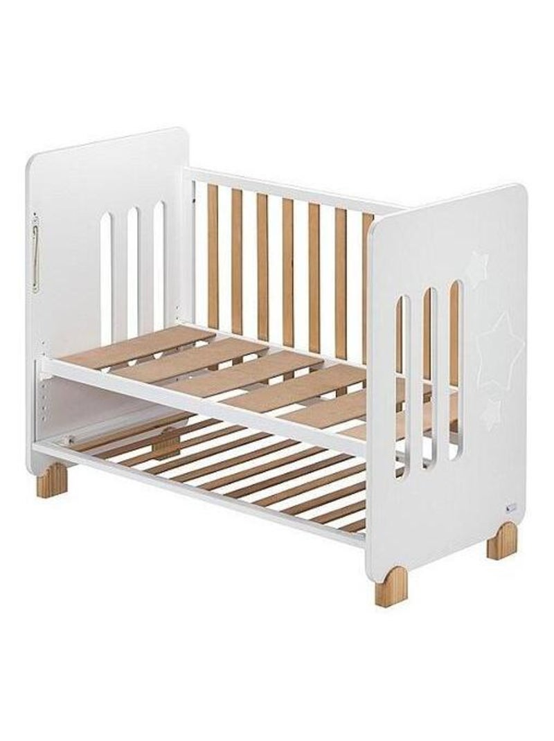 Lit bébé pour matelas 60x120-etoile-nature color Beige - Kiabi